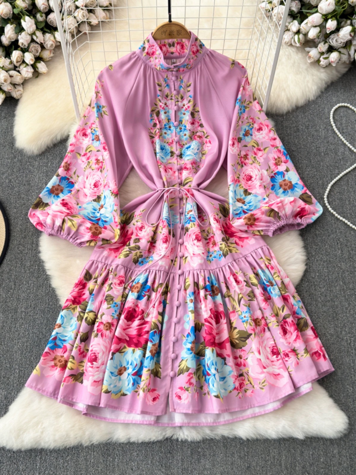 Glistening ocean dress ED212 images